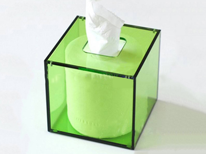 亞克力紙巾盒，亞克力方形紙巾架